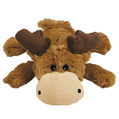 KONG Cozie Marvin Moose Мягкая игрушка для больших собак Плюшевый Лось с пищалкой