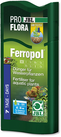 Базовое удобрение для растений в пресноводных аквариумах JBL ProFlora Ferropol Базовое удобрение для растений в пресноводных аквариумах JBL ProFlora Ferropol