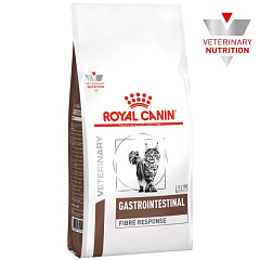 Сухий лікувальний корм для котів при гострих та хронічних закрепах Royal Canin Veterinary Gastrointestinal Fibre Response s/o index