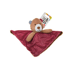 Мягкая игрушка для щенков Плюшевый Медведь-коврик с пищалкой Imac Puppy Plush Mat Bear