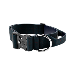 Твідовий широкий тактичний нашийник для собак з чутливою шкірою BullyBillows Tweed Combat Collar Handle 5 cm Твідовий широкий тактичний нашийник для собак з чутливою шкірою BullyBillows Tweed Combat Collar Handle 5 cm