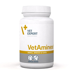 Комплекс витаминов и минералов для котов и собак маленьких пород VetExpert VetAminex Small Breed & Cats