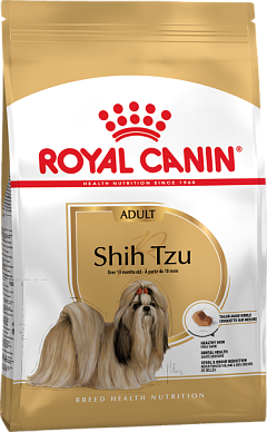 Сухой корм для собак породы Ши Тцу в возрасте с 10 месяцев Royal Canin Shih Tzu Adult  