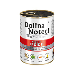 Безглютенова консерва для собак з Яловичиною Dolina Noteci Premium Adult Beef Безглютенова консерва для собак з Яловичиною Dolina Noteci Premium Adult Beef