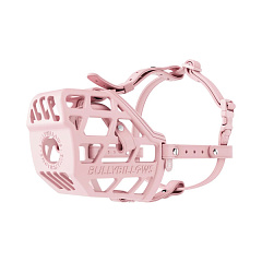 Антифрикційний ергономічний намордник для собак BullyBillows Premium Comfort Muzzle Pink