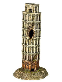 Декор для аквариума Пизанская башня Pisa Tower Aqua Ornaments Nobby