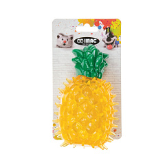 Игрушка для собак Шипованный Жевательный Ананас с пищалкой Imac Chew TPR Spiked Pineapple
