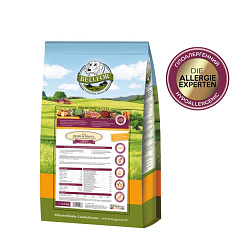 Беззерновий сухий гіпоалергенний корм холістик з м'ясом ягня та дикого кролика для дорослих собак маленьких порід Bellfor Heide Schmaus Mini Беззерновий сухий гіпоалергенний корм холістик з м'ясом ягня та дикого кролика для дорослих собак маленьких порід Bellfor Heide Schmaus Mini