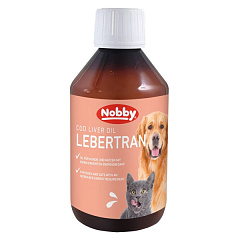 Натуральна олія з печінки тріски для собак та котів Cod Liver Oil Nobby Натуральна олія з печінки тріски для собак та котів Cod Liver Oil Nobby