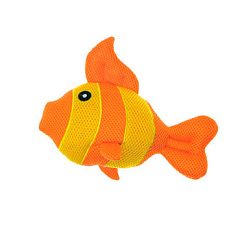 Мягка игрушка для собак Рыбка с пищалкой Imac Mesh Golden Fish Мягка игрушка для собак Рыбка с пищалкой Imac Mesh Golden Fish