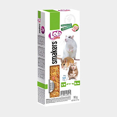 Лакомства для грызунов со вкусом бекона LoLo Pets Smakers Rodents Bacon