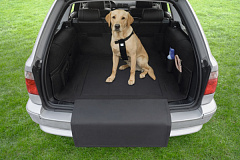 Захисний чохол з кишенями для посуду собаки у багажник машини Trunk Cover Nobby Захисний чохол з кишенями для посуду собаки у багажник машини Trunk Cover Nobby