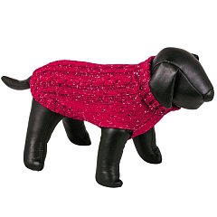 Теплий в'язаний зимовий светр для собак Косичка Daru Dog Sweater Nobby