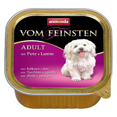 Консерва з індичкою та ягнятиною для собак Animonda Vom Feinsten Adult Dog Turkey Lamb