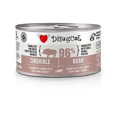 Монопротеїновий консервований беззерновий корм для собак Паштет з Кабана Disugual Dog MonoProtein 96% Boar Монопротеїновий консервований беззерновий корм для собак Паштет з Кабана Disugual Dog MonoProtein 96% Boar