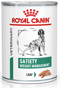 Консерва лікувальна паштет для дорослих собак з надмірною вагою Royal Canin Veterinary Satiety Weight Management Loaf Консерва лікувальна паштет для дорослих собак з надмірною вагою Royal Canin Veterinary Satiety Weight Management Loaf