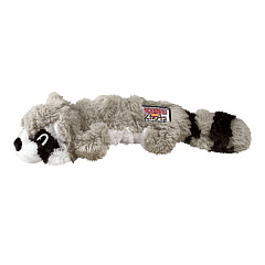 KONG Scrunch Knots Raccoon М'яка іграшка для собак Плюшевий Єнот з внутрішнім канатом