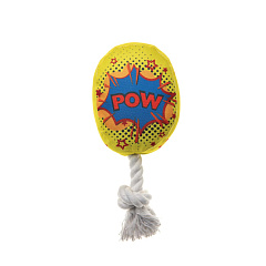 М'яка іграшка для собак Плюшевий Вибух з канатом Imac Plush Pow Con