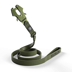 Полегшений антисплутуючийся повідець із ривковим замком та м'якою ручкою BullyBillows Lighter Combat Lead Полегшений антисплутуючийся повідець із ривковим замком та м'якою ручкою BullyBillows Lighter Combat Lead