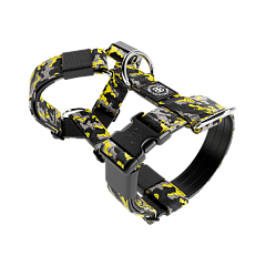 Тренувальна анатомічна шлея для середніх та великих собак що тягнуть повідець BullyBillows TRI-Harness Anti-Pull Тренувальна анатомічна шлея для середніх та великих собак що тягнуть повідець BullyBillows TRI-Harness Anti-Pull