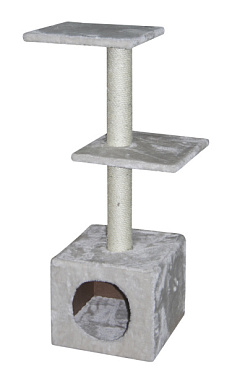 Когтеточка многоуровневая с домиком и полочками для кошек Costa Nobby