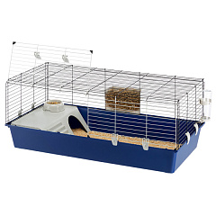 Клетка с диспенсером, кормушкой и домиком для кроликов и морских свинок Rabbit 120 Ferplast Клетка с диспенсером, кормушкой и домиком для кроликов и морских свинок Rabbit 120 Ferplast
