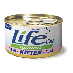 Консерва для котят с Тунцом Life Cat Natural Kitten Tuna