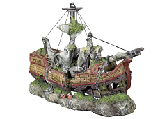Декор для аквариума Корабль Галеон Ship Aqua Ornaments Nobby