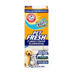 Порошок для удаления пятен и запахов от животных на коврах Arm&Hammer Pet Fresh Carpet Odor Eliminator Порошок для удаления пятен и запахов от животных на коврах Arm&Hammer Pet Fresh Carpet Odor Eliminator
