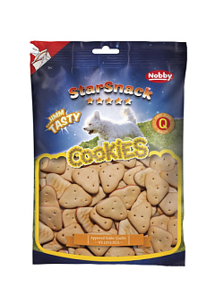 Натуральні ласощі для собак Печиво з Лососем Nobby StarSnack Cookies Duo Salmon Натуральні ласощі для собак Печиво з Лососем Nobby StarSnack Cookies Duo Salmon