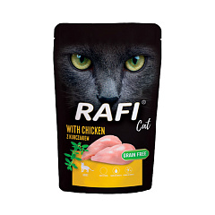 Беззерновой влажный корм для котов с Курицей Dolina Noteci Rafi Grain Free Cat Chicken