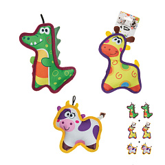 Мягкая игрушка для собак Животные с пищалкой Imac Mesh Animals Мягкая игрушка для собак Животные с пищалкой Imac Mesh Animals