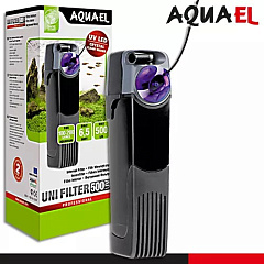 Внутренний фильтр с помпой и УФ-лампой для очищения, аэрации и стерилизации аквариума Aquael Uni Filter UV