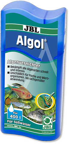 Кондиционер для борьбы с водорослями в пресноводном аквариуме JBL Algol