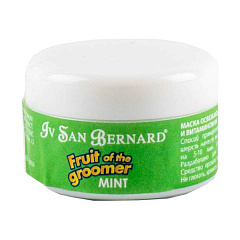 Тонізуюча освіжаюча маска для собак та котів М'ята, В6 Iv San Bernard Fruit of the Groomer Mint Mask