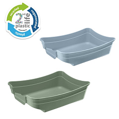 Эргономичный эко лоток для котят и грызунов из вторичного пластика Imac Polly 2nd Plastic Life