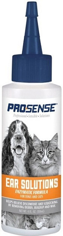 Лосьон для очищения ушей собак и котов 8in1 Pro-Sense Ear Solutions