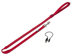 Светодиодный поводок для собак, светящийся ночью Flash Mesh LED Leash Nobby Светодиодный поводок для собак, светящийся ночью Flash Mesh LED Leash Nobby