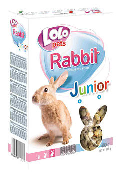 Повнораційний корм для кроликів віком від 8 місяців LoLo Pets Rabbit Junior