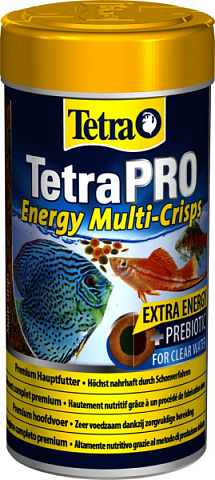 Полноценный корм в виде чипсов с концентратом для повышения энергии рыб Tetra TetraPRO Energy Multi-Crisps
