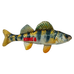 KONG Shieldz Wildz Fish Perch Плаваюча іграшка для собак Окунь для дог-дайвінгу