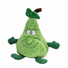 Мягкая игрушка для средних собак Плюшевая Груша с пищалкой Pear Plush Nobby
