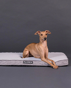 Ортопедичний охолоджуючий матрац для собак зі знімним чохлом PAIKKA Orthopedic Cooling Mattress Grey