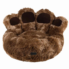 Антискользящая плюшевая лежанка для собак и котов со съемным чехлом Paw Nobby Антискользящая плюшевая лежанка для собак и котов со съемным чехлом Paw Nobby