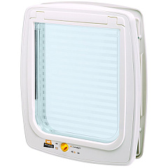 Универсальные двери для крупных собак с четырьмя режимами работы и системой защиты от сквозняков Swing 15 Ferplast