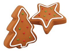 Новорічні іграшки для собак Пряники з ароматом кориці та ванілі Gingerbread Aroma Xmas Nobby