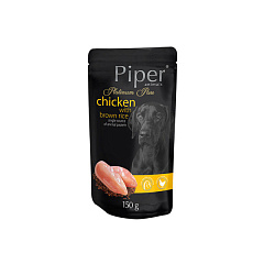 Безглютеновый влажный корм для собак с Курицей и Коричневым Рисом Dolina Noteci Piper Platinum Pure Chicken & Brown Rice