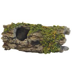 Декор для аквариума Дерево-грот со мхом Wood Trunk & Moss Grotto Aqua Ornaments Nobby