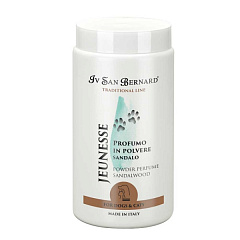Пудра-парфум для собак та котів Сандалове Дерево Iv San Bernard Traditional Line Jeunesse Powder Perfume Пудра-парфум для собак та котів Сандалове Дерево Iv San Bernard Traditional Line Jeunesse Powder Perfume