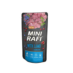 Беззерновой влажный корм для собак мини пород с Ягненком и Ягодами Dolina Noteci Mini Rafi Grain Free Adult Lamb